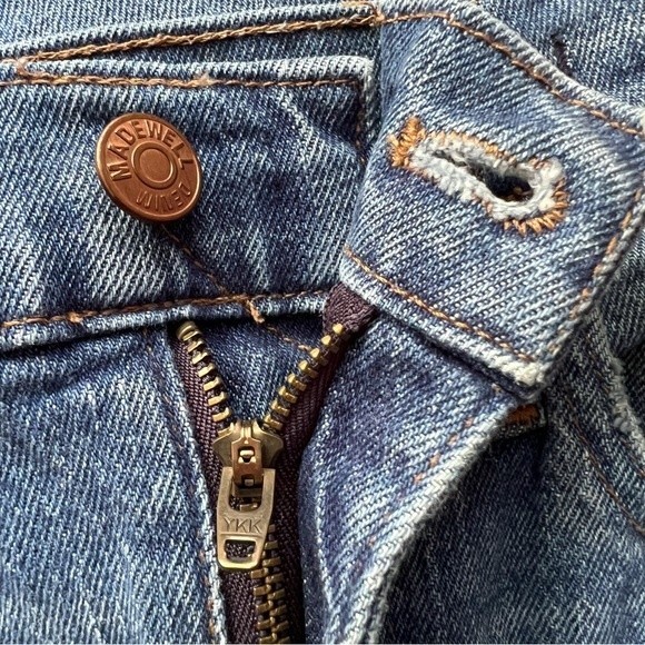 Madewell High-Rise Slim Boyjean Jeans Size 23 Melbourne Wash - Picture 8 of 12